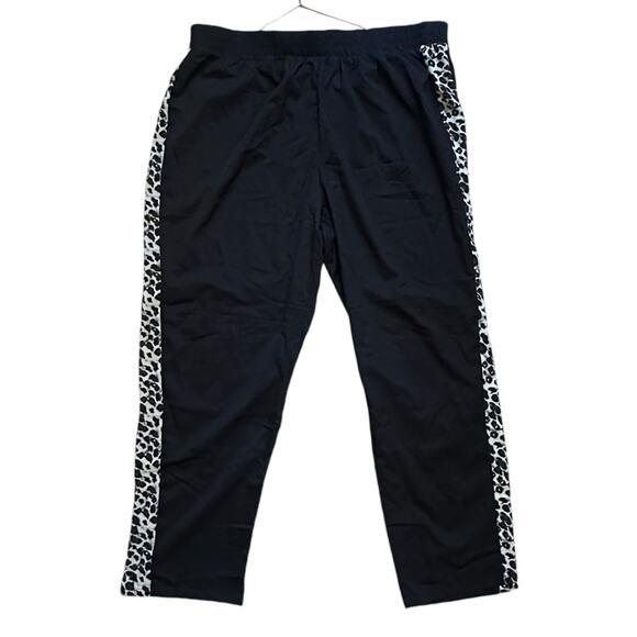 Wapi windbreaker Leopard print pants size 1X - Picture 1 of 7